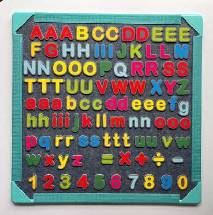 Superspace Letters & Numbers Pack (105 pcs)